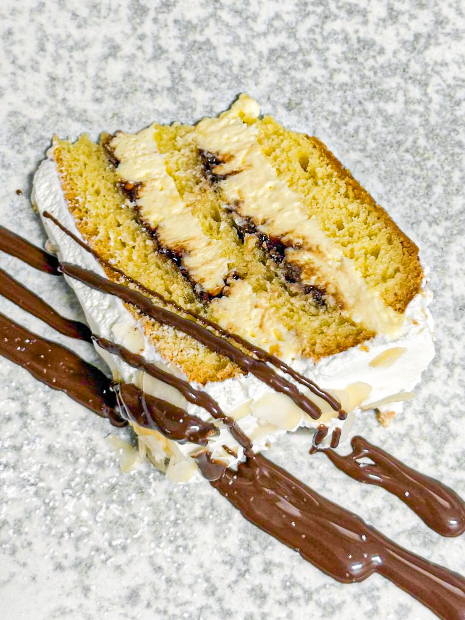 Torta chantilly e cioccolato